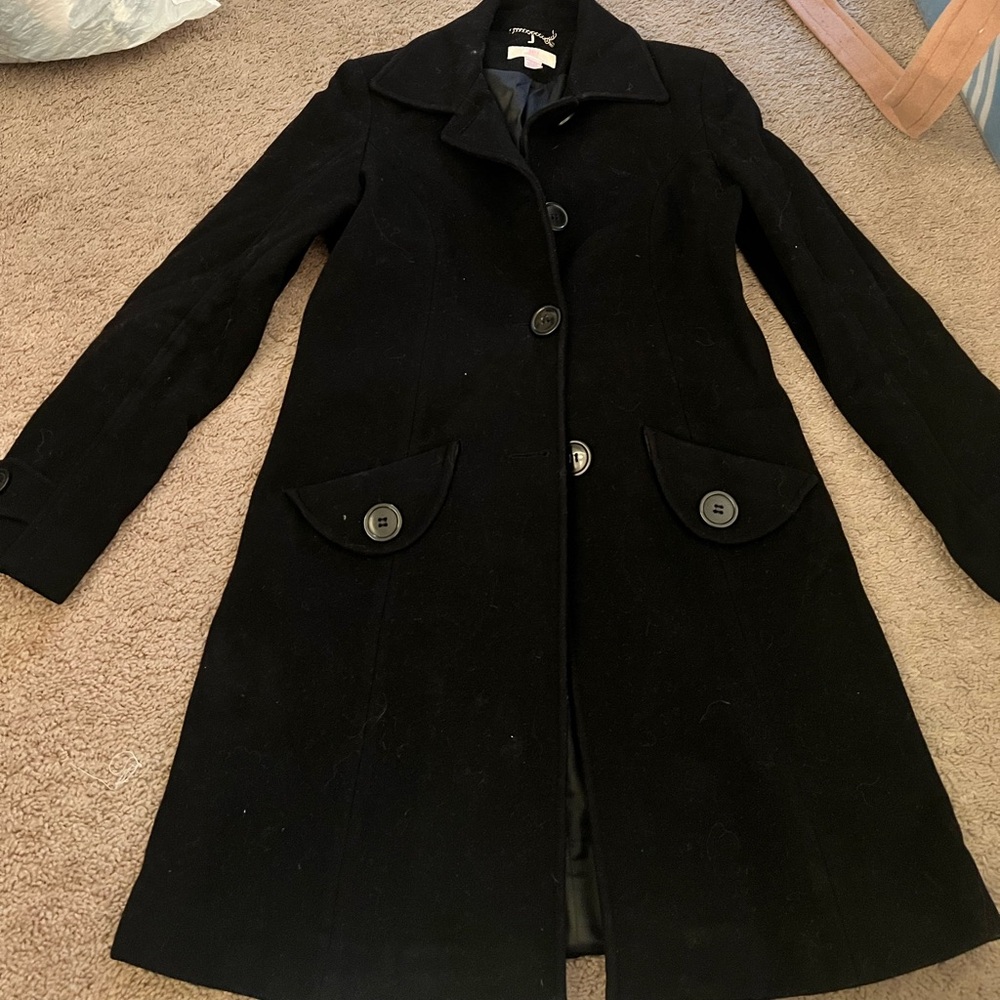 Black Pea Coat
